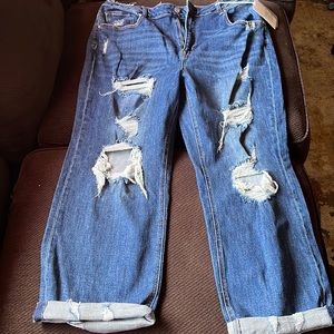 Risen brand high rise boyfriend jeans size 2xl